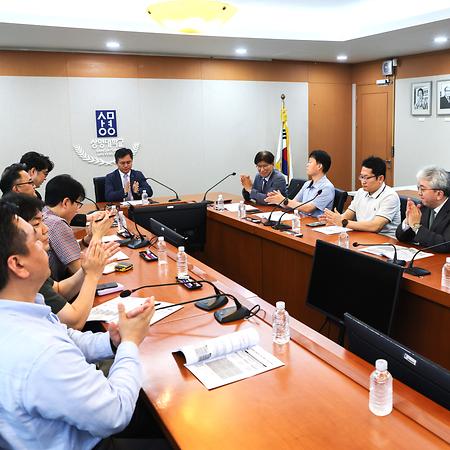 총장 주재 충남라이즈사업 선정에 따른 관계자 간담회 개최