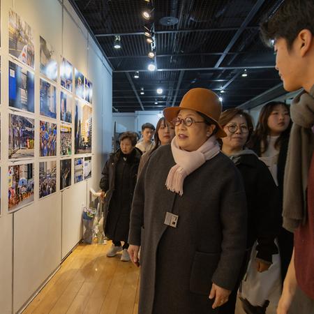 사진영상미디어전공 제38회 졸업작품전 「STILL: Shooting our Dream」 오프닝 참석 이미지